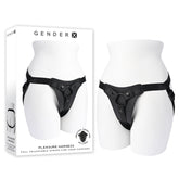 Gender X PLEASURE HARNESS Adjustable Up to 152 cm Waist Black Bodyforms